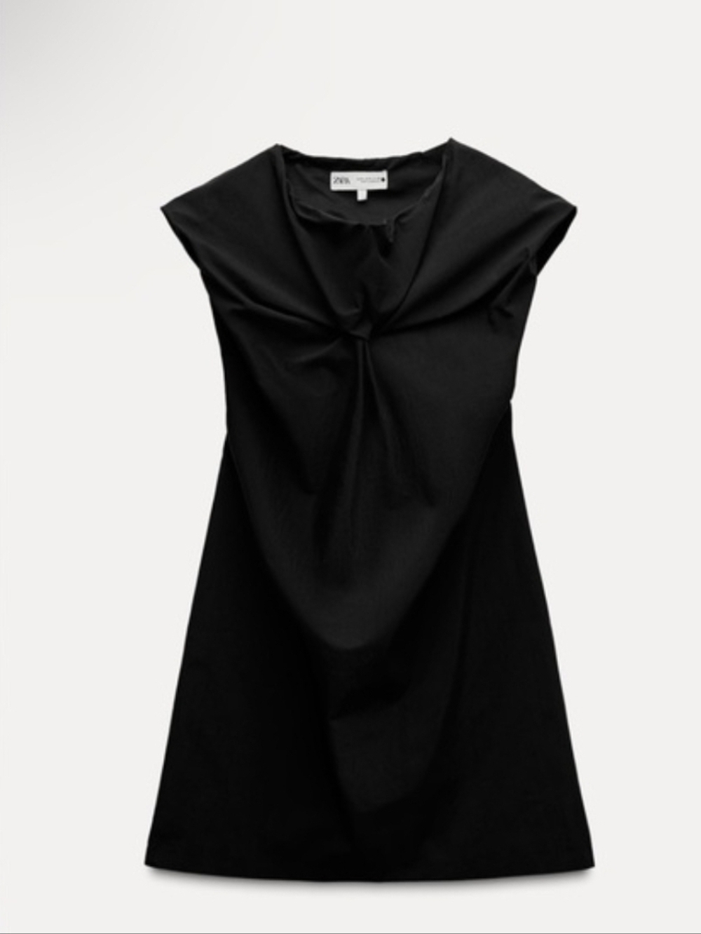 Sz S New Zara KNOTTED MINI DRESS ZW COLLECTION